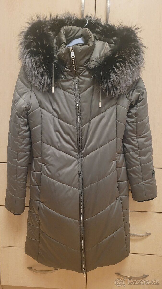 Dámský zimní kabát zn.Kara, vel. 38 - 2