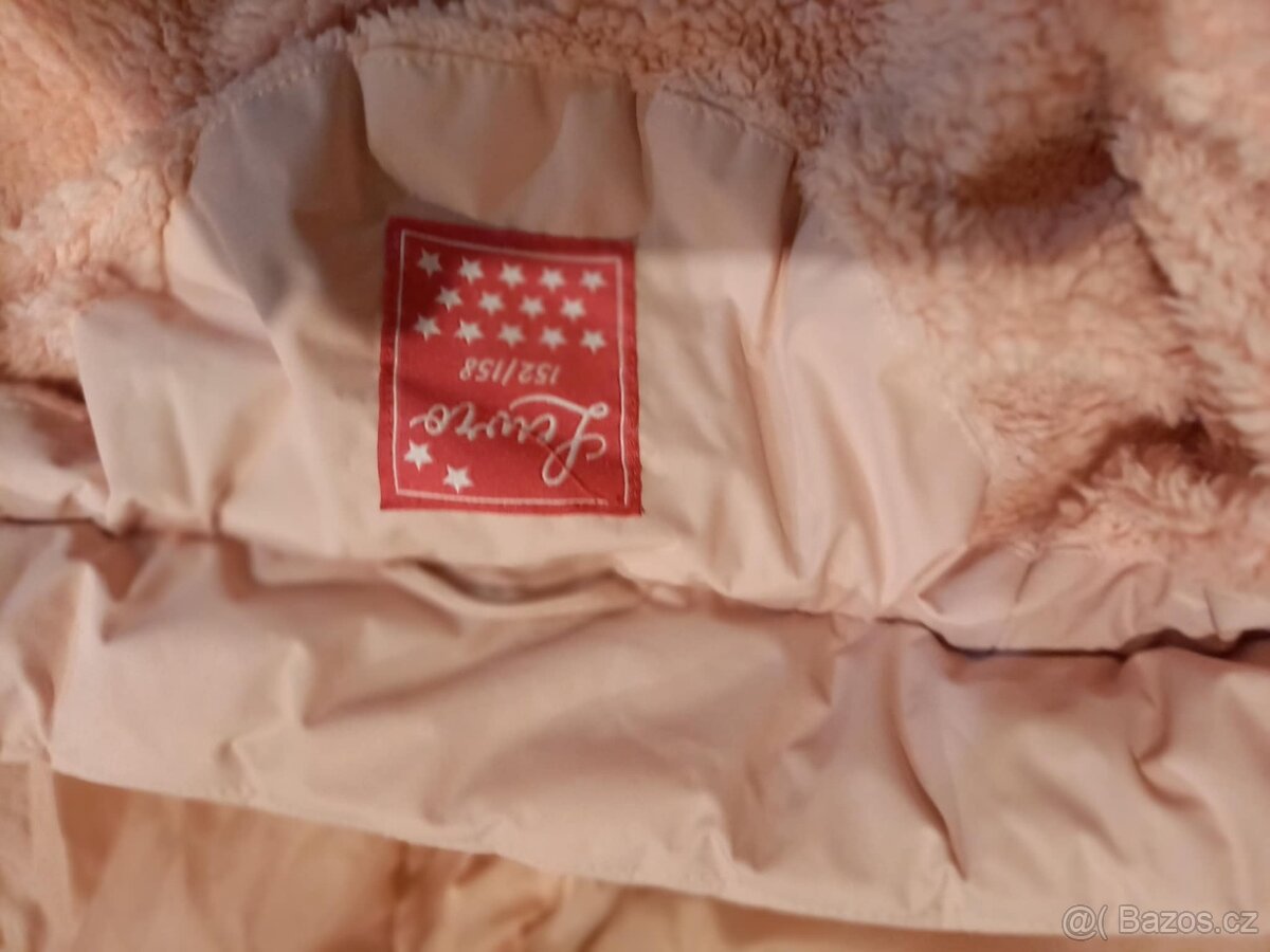 zimní bunda dívčí 152/158 - 2