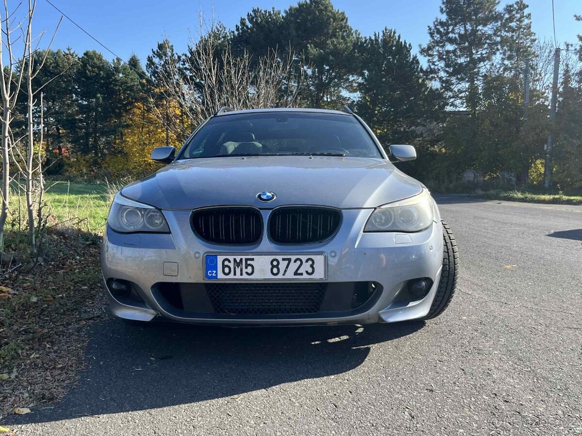 BMW E61 535d Touring (200 kW) – M-paket, výbava, po servisu, - 2