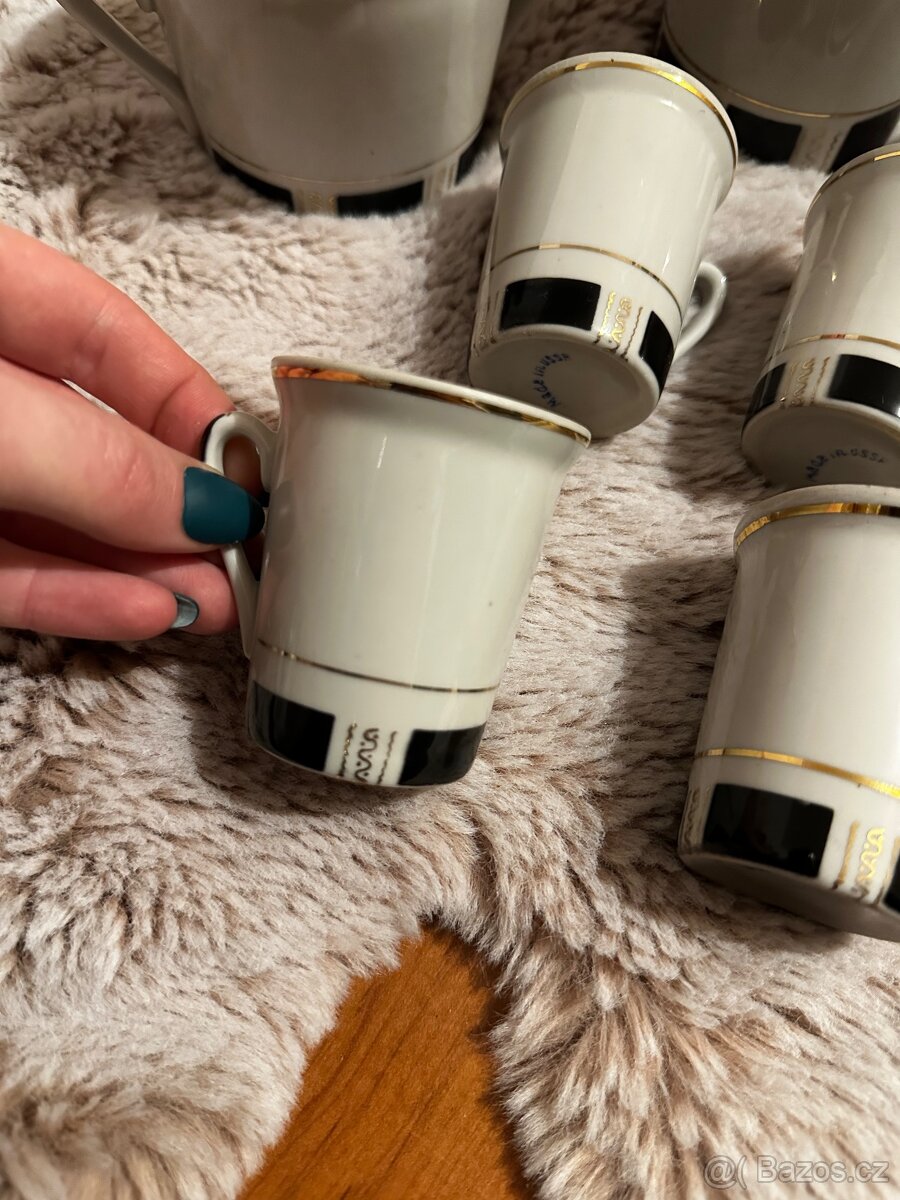 Čajový či kávový set, USSR - 2