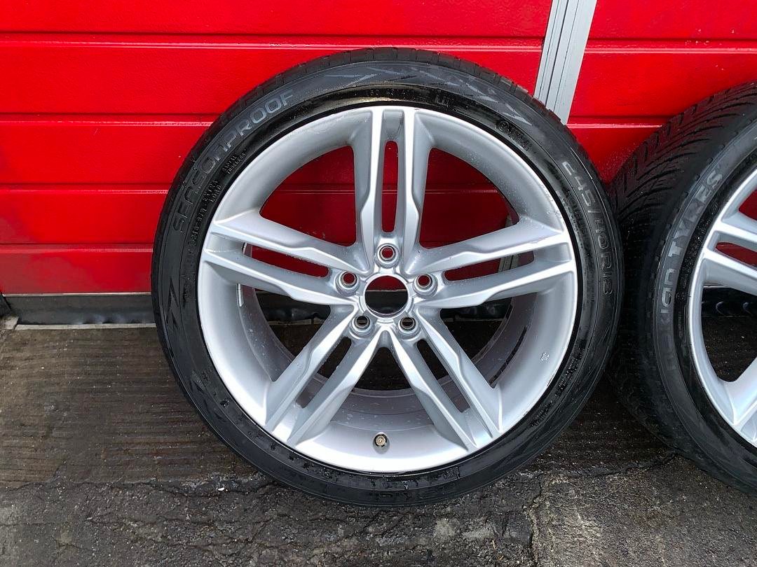 Original 3x ALU kola Audi 18" 8J ET45 pneu 245/40/R18 - 2