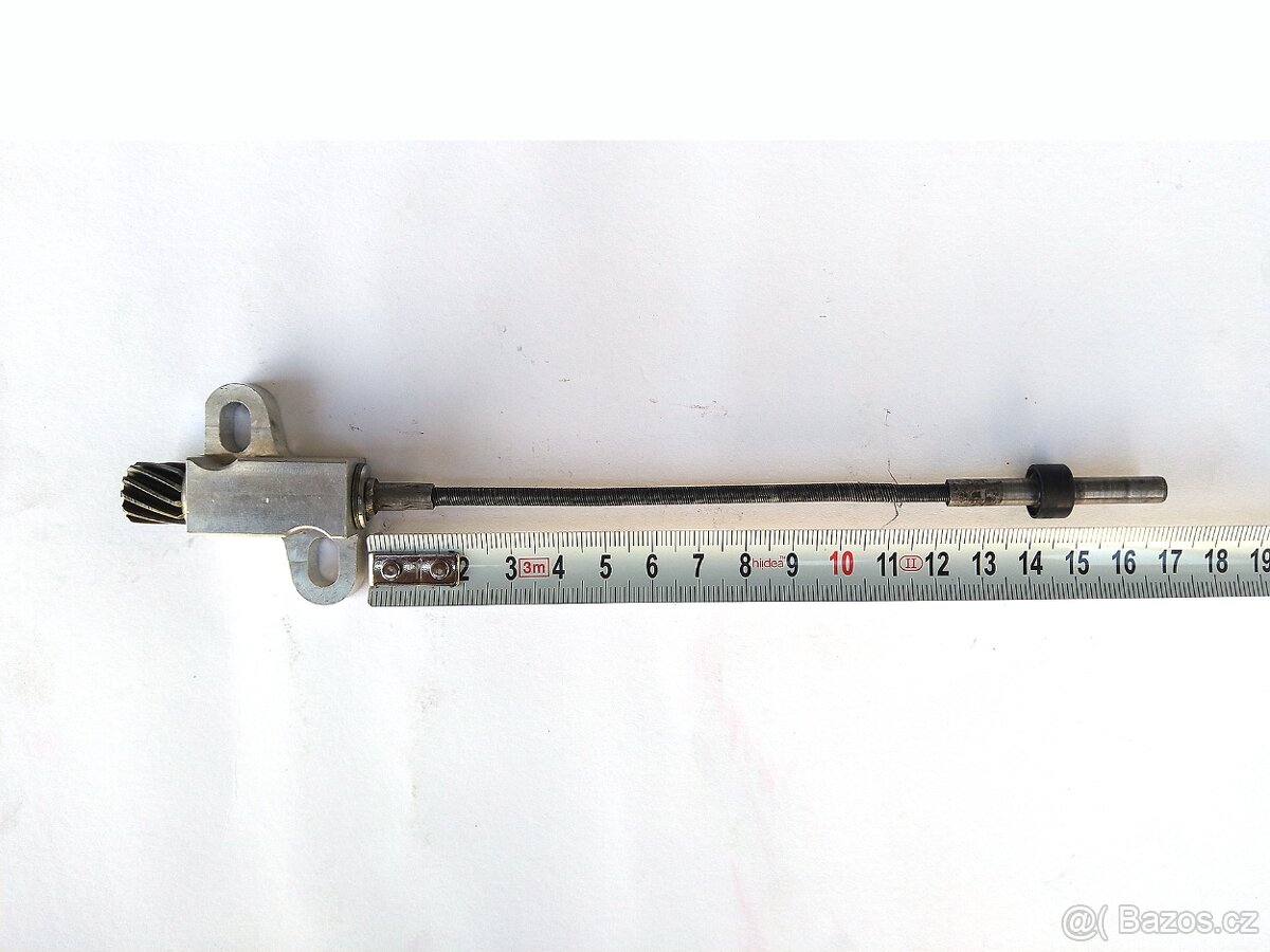 Pastorek náhonu tachometru Jawa, ČZ - 2