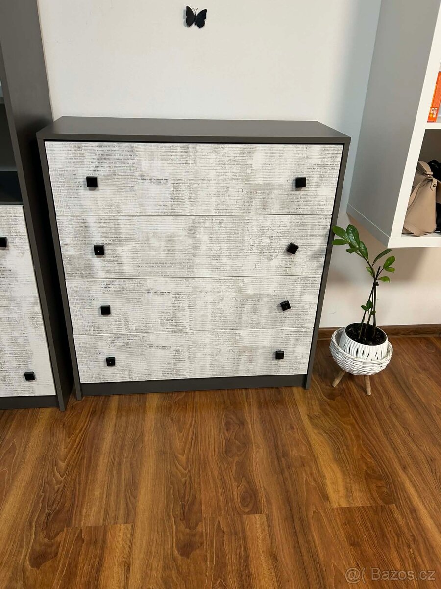 Rohová skříň, komoda i psací stůl - 2