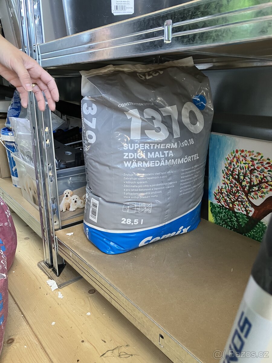 Cementová tepelněizolační zdicí malta - 2