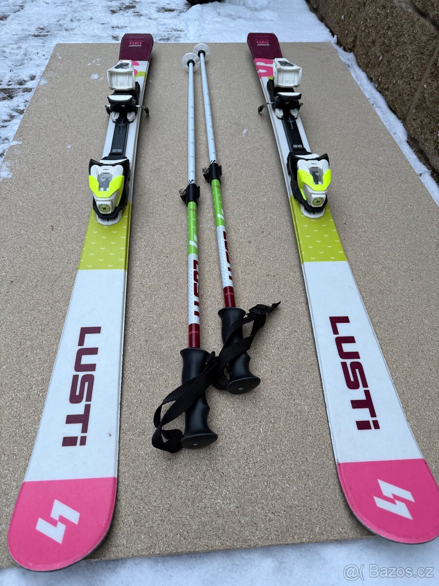 Dětské lyže 130cm Lusti - 2