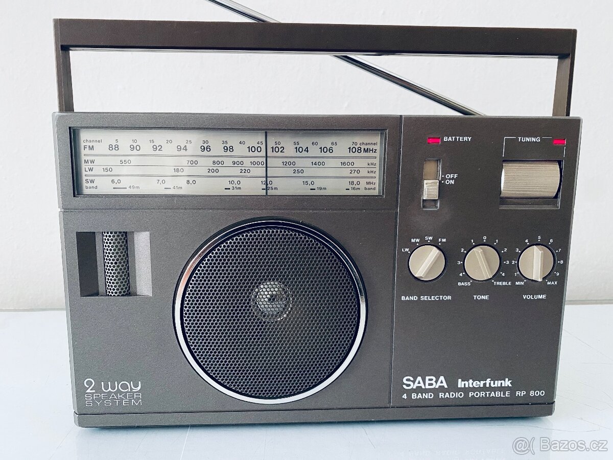 Rádio Saba RP 800, Interfunk, rok 1983 - 2