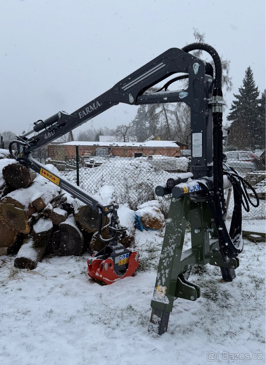 Hydraulická ruka za traktor FARMA C 4,6 D G2 - 2