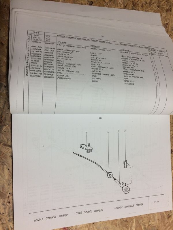 Katalog náhradních dílů ARO 10 - 2