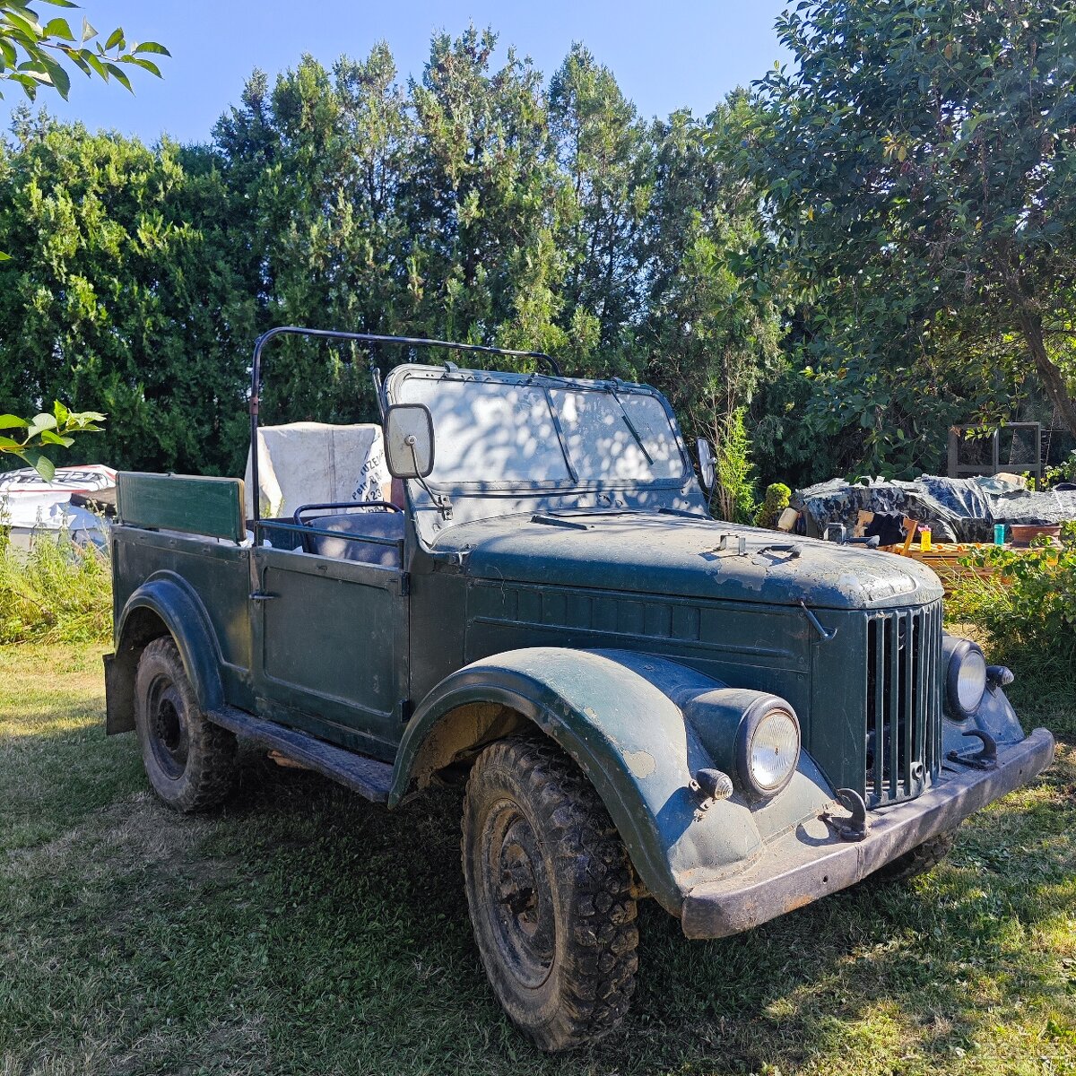 prodám vojenský gaz 69 4x4 - 2