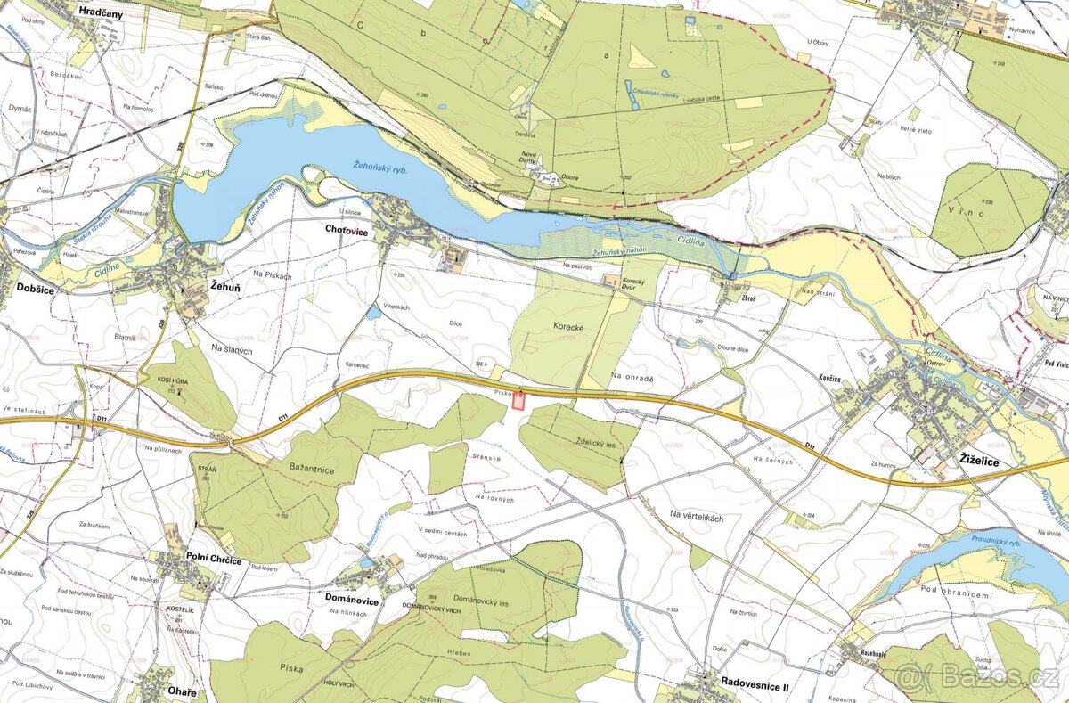 Zemědělská půda, prodej, Choťovice, Kolín - 2