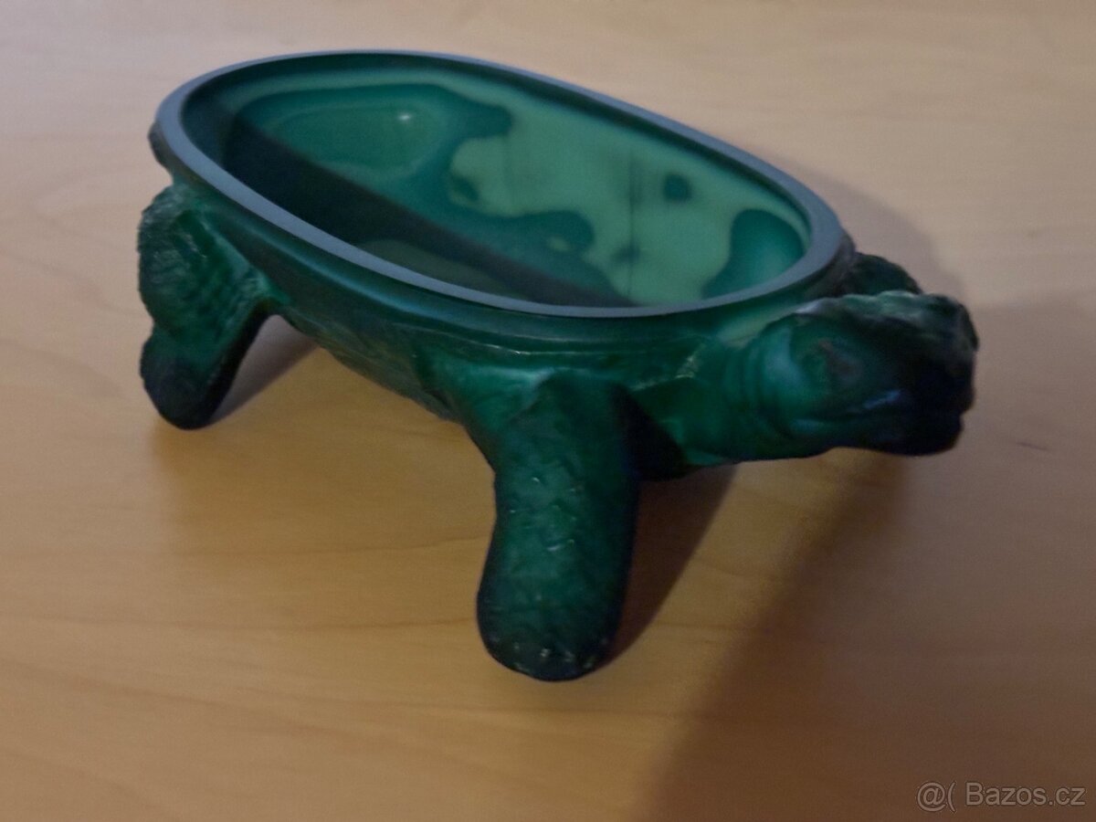 Malachit dóza/šperkovnice z pozůstalosti - 2