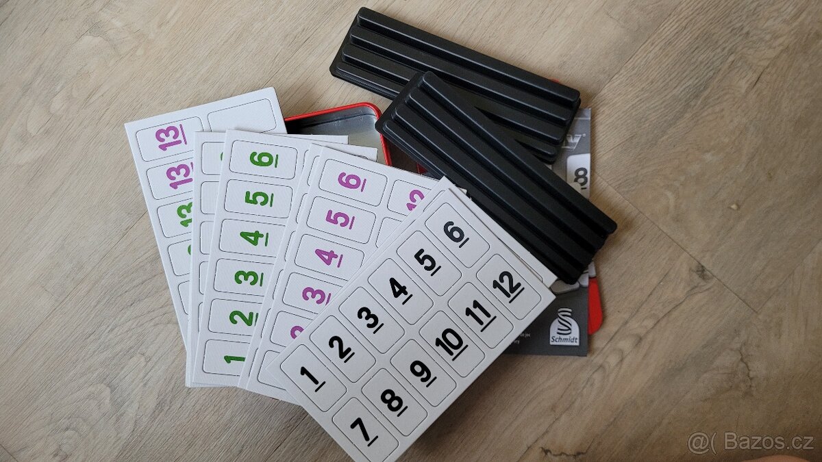 Hra MyRummy v plechové krabičce - nová - 2