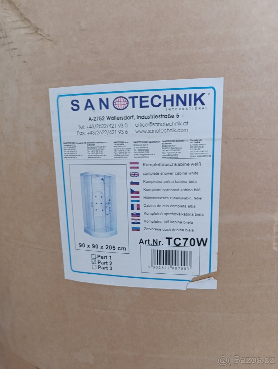 sprcha TCW70 - 2