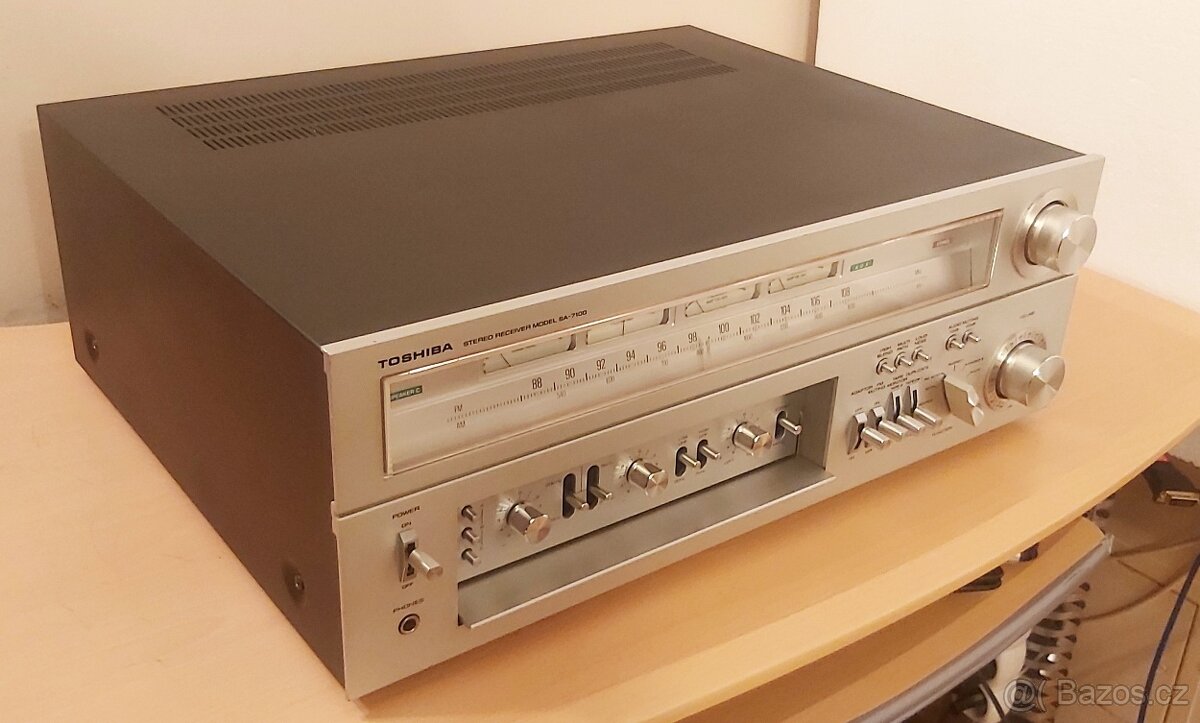 TOSHIBA SA-7100 TOP MONSTER STEREO RECEIVER - 2