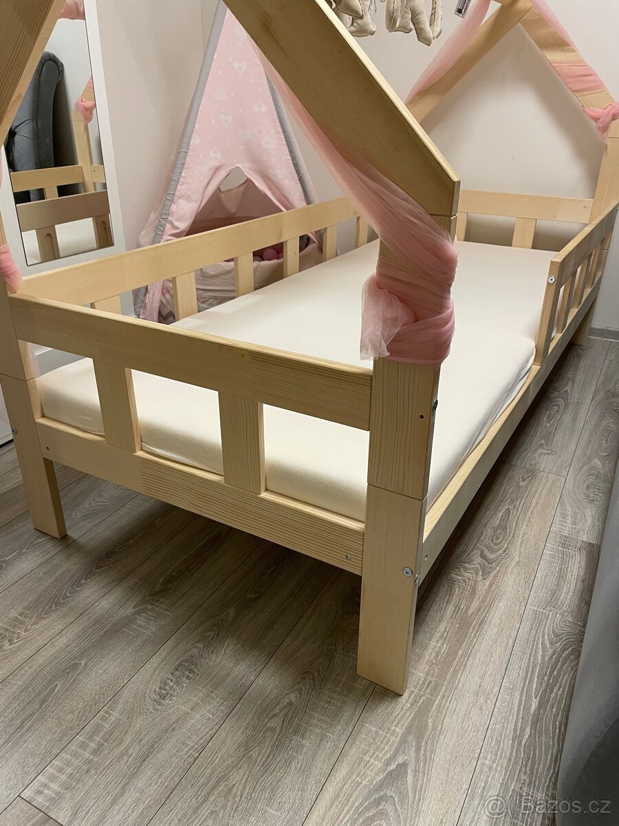 Domečková postel Benlemi - 2