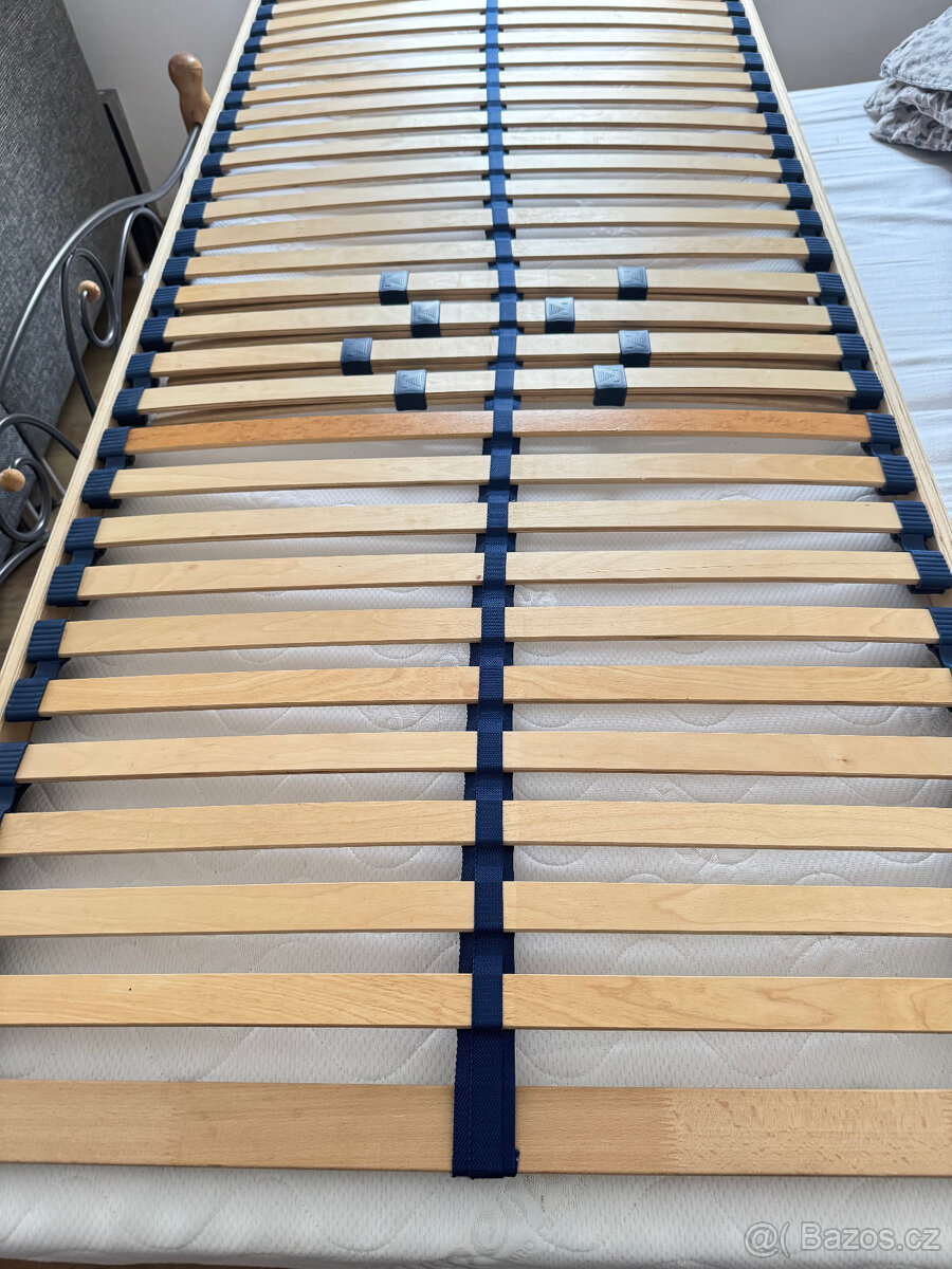 Zdravotní matrace + lamelový rošt 90x200cm - 2