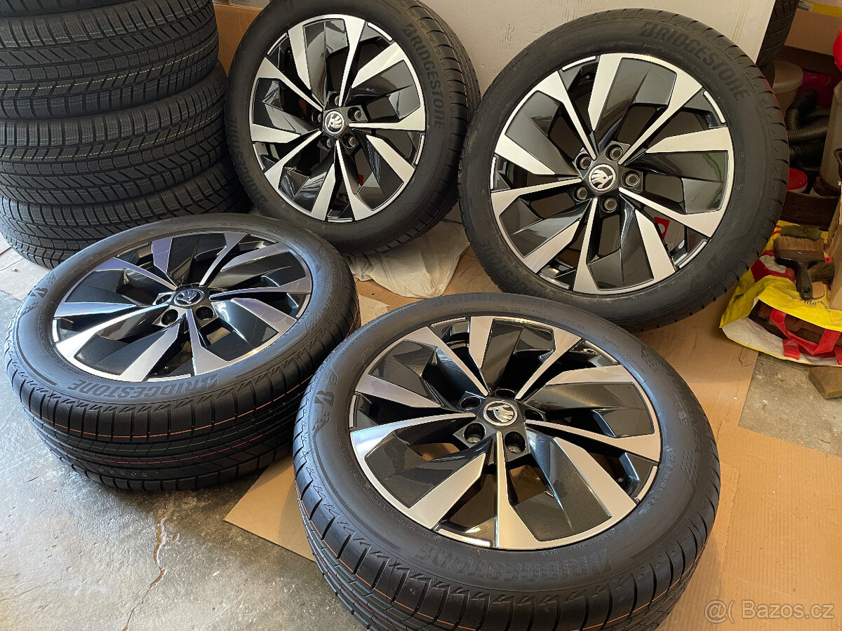 ŠKODA KAROQ NOVÁ R18 MIRAN letní BRIDGESTONE DOT2024 - 2
