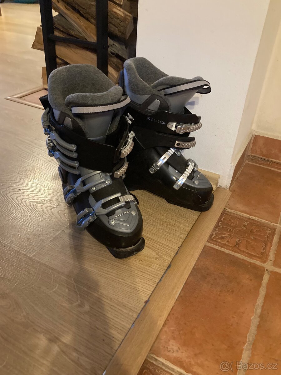 Head Lyže +vázání Rossignol a lyžáky - 2