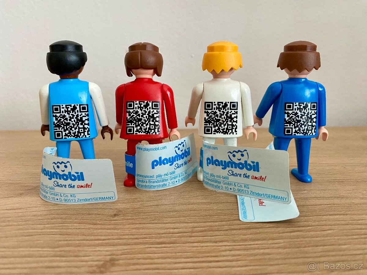 Playmobil, edice 2014 SHARE THE SMILE - sběratelské figurky, - 2