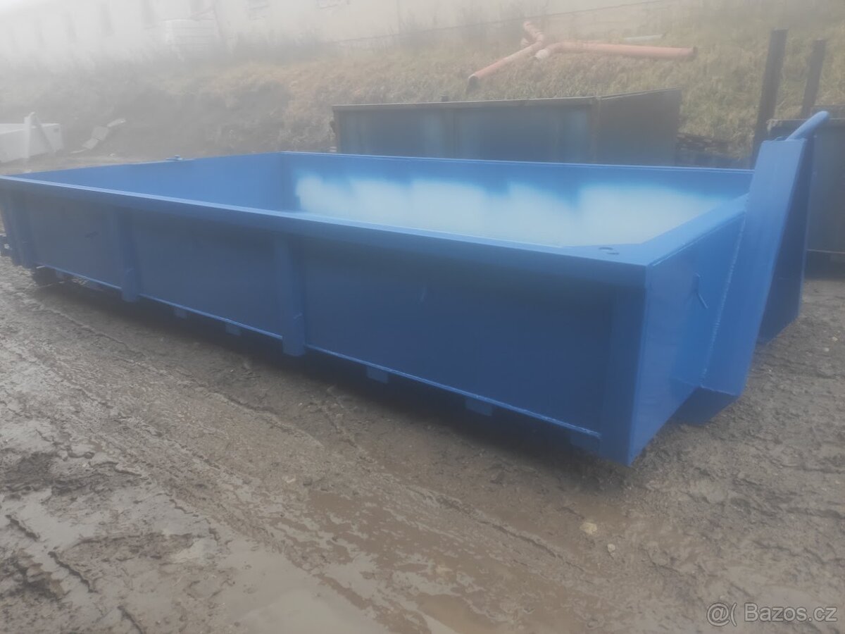 Prodám hákový suťový kontejner AVIA 5m3 - zesílený - 2