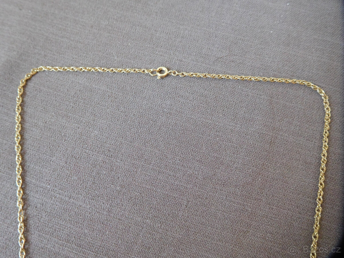 ZLATÝ ŘETÍZEK - NÁHRDELNÍK - 14k - 2