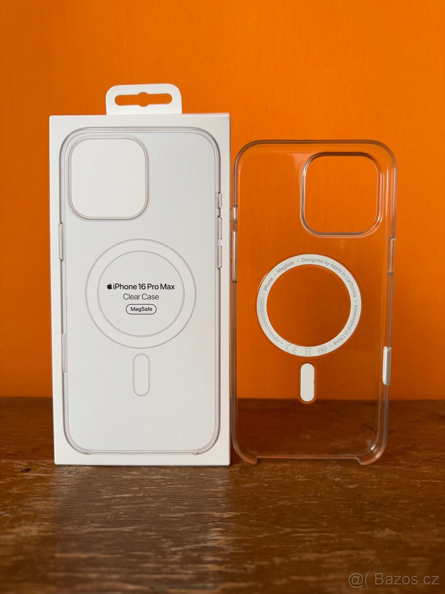 originální Apple MagSafe Clear Case iPhone 16 Pro Max - 2