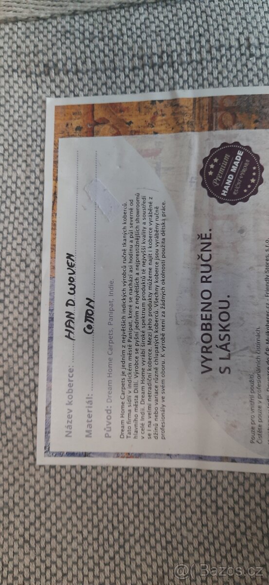 Koberec džínový - 2