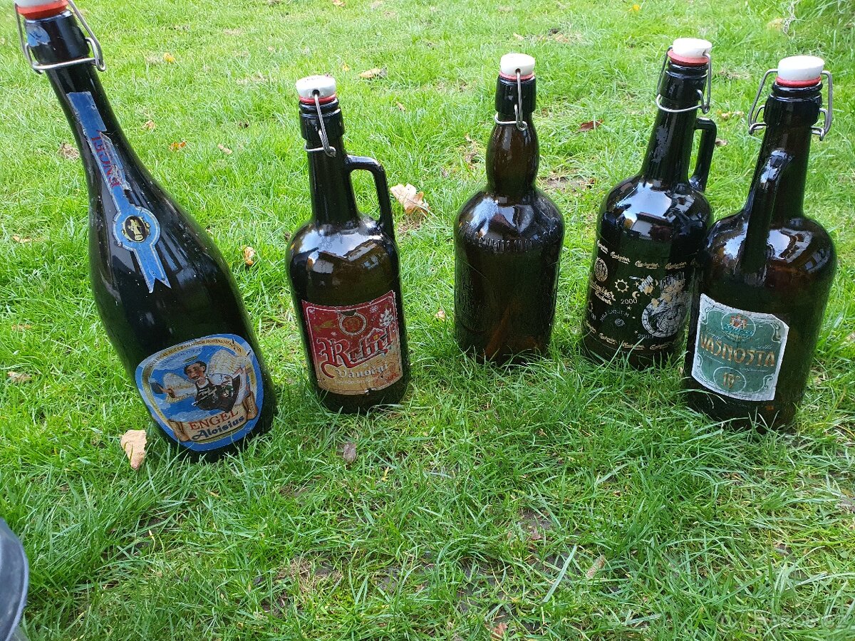 Pivní láhve mix - 2