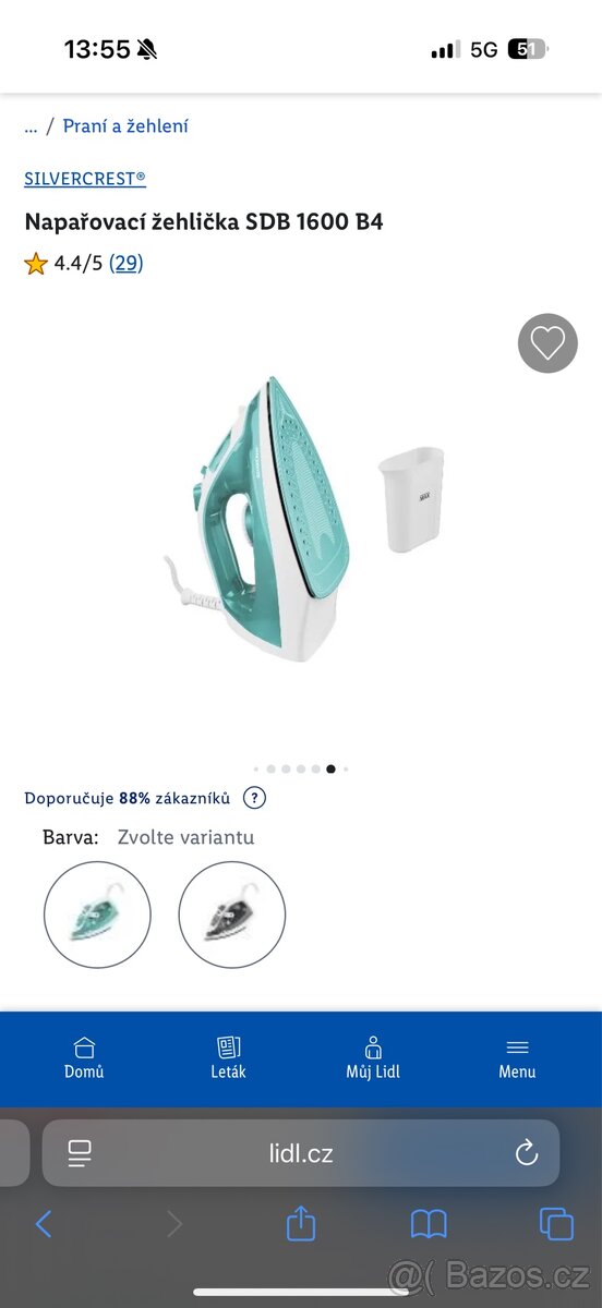 Napařovací žehlička SILVERCREST - 2