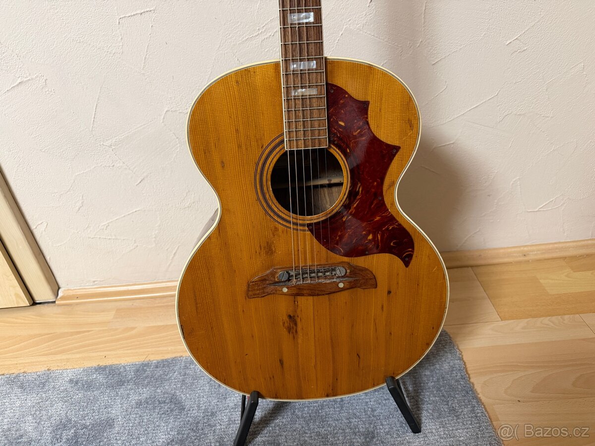 kytara značky Hoyer typu Jumbo - 2