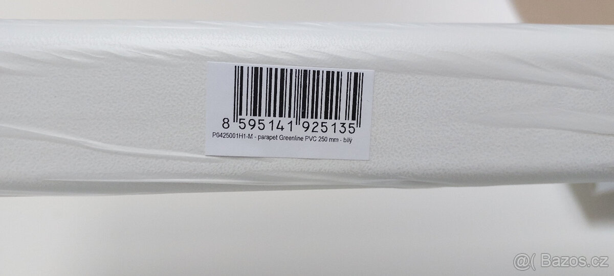 Bílé plastové parapety - 2