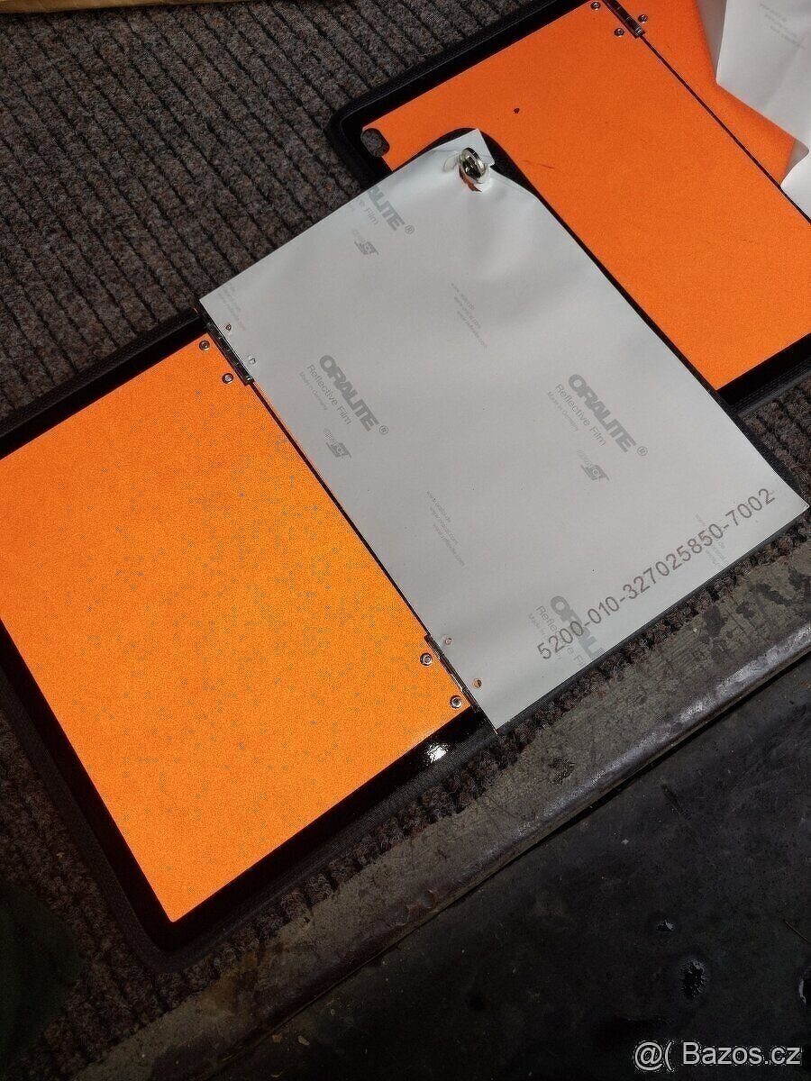 Plechové podložky na čísla - 2