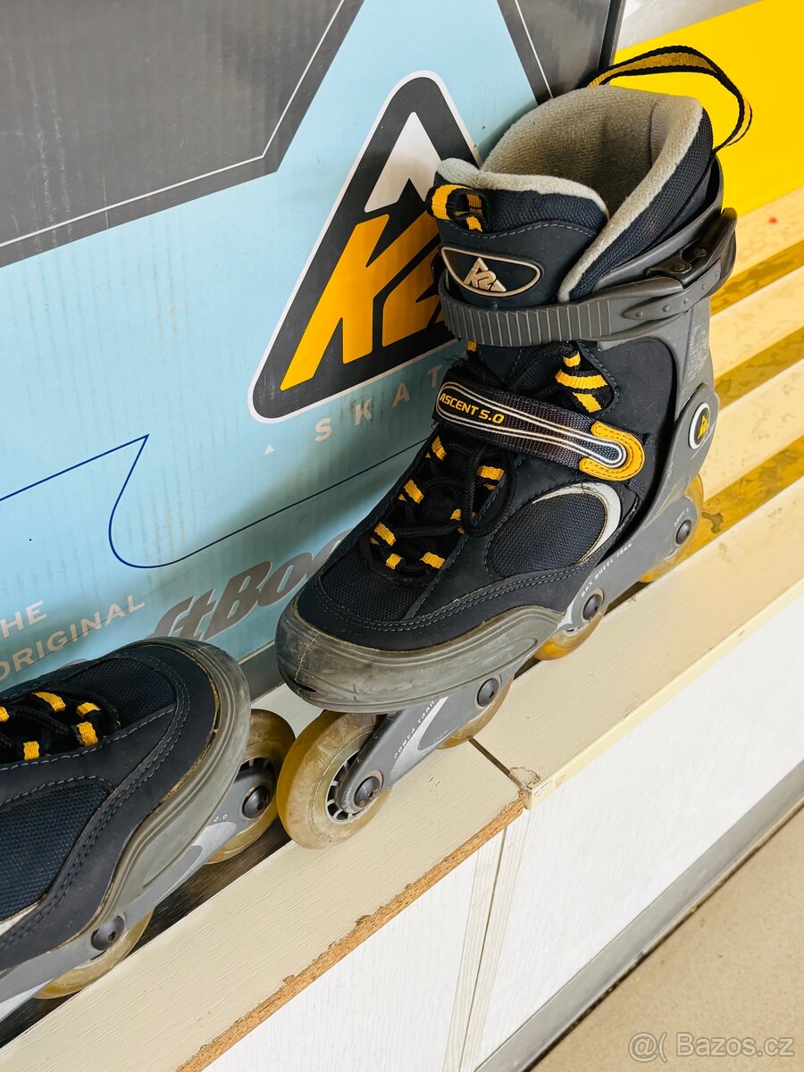 Plně funkční inline brusle K2 Ascent (39,5 EU) - 2