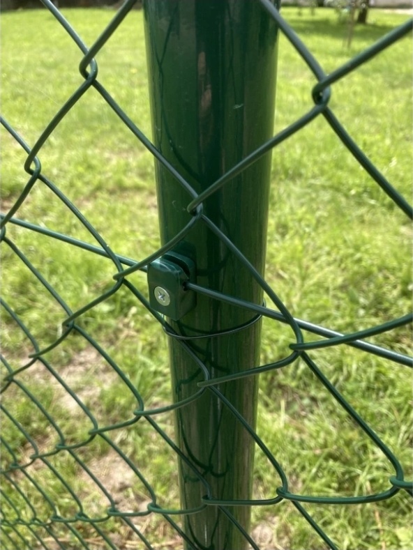 Poplastované pletivo + plotové sloupky – nové - 2