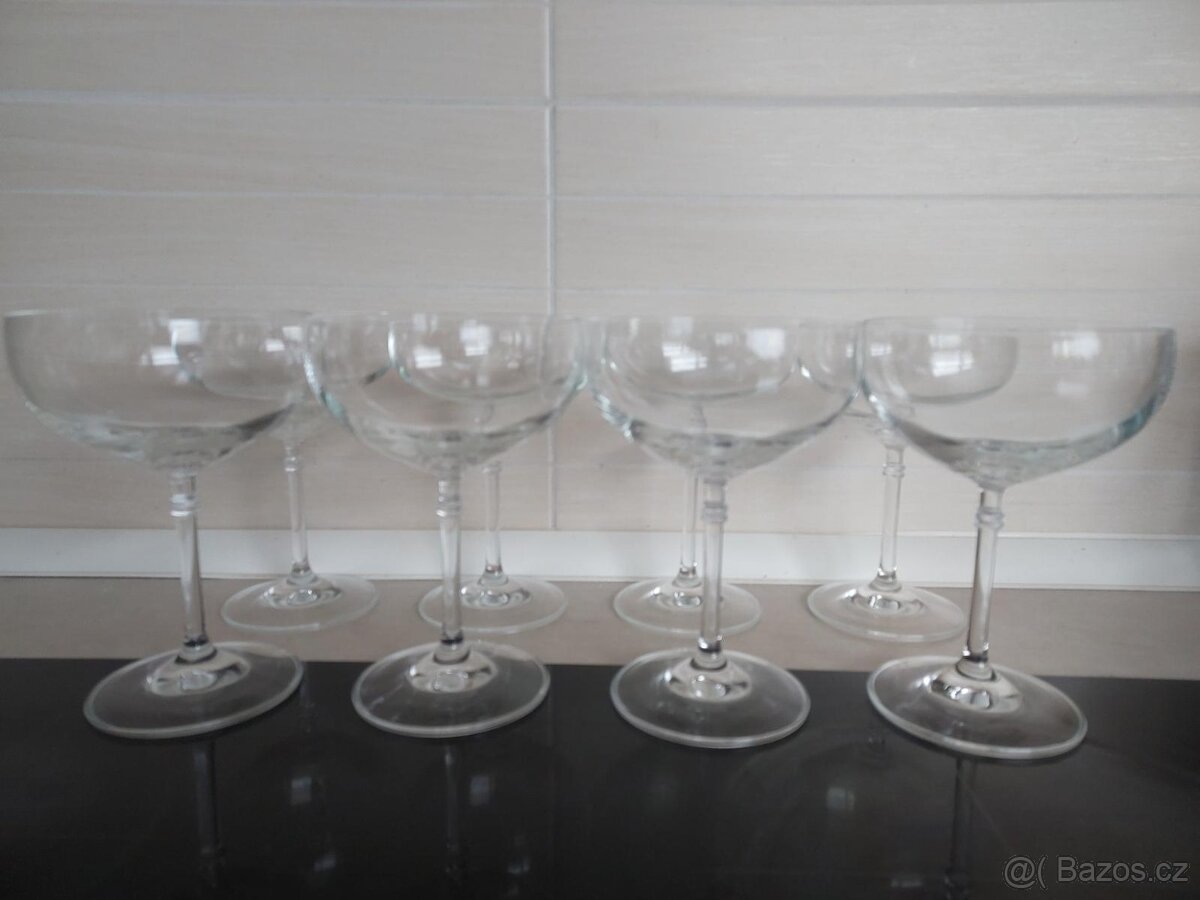 Skleničky na šampus, 8 kusů - 2