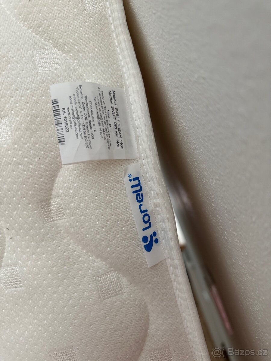 Dětská matrace Lorelli SWEET DREAM 62x161x14 - 2