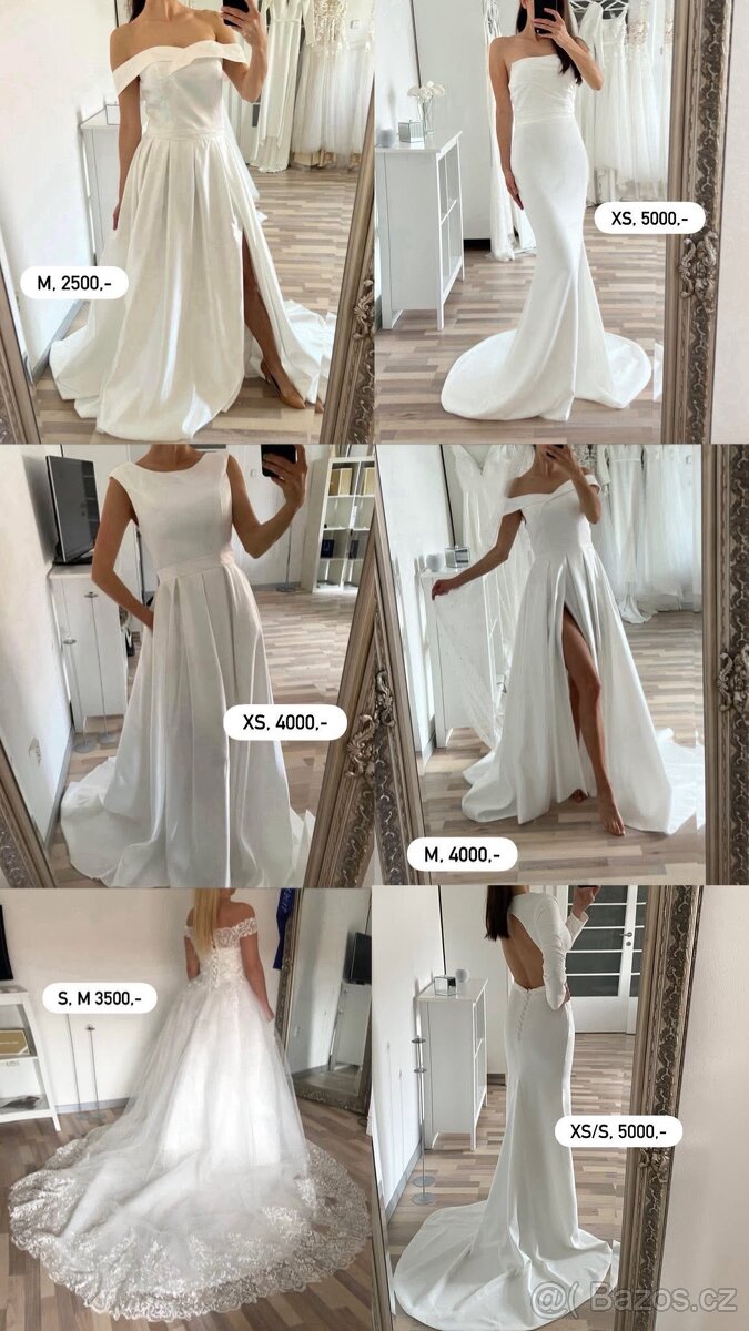 Svatební šaty- výprodej - 2