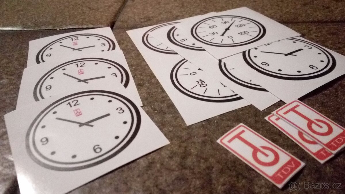 TDV - trilobit / samolepky, volant - 2