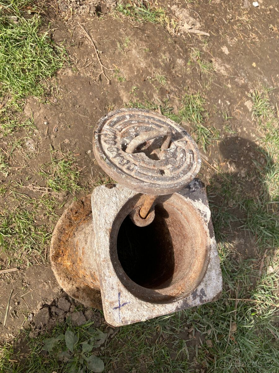 Poklop ventilový - voda - 2