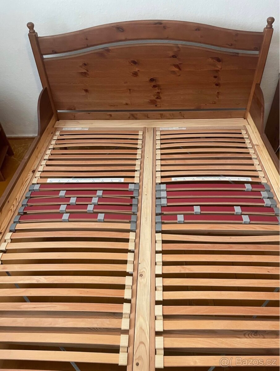 Manželská postel Ikea Leksvik - 2