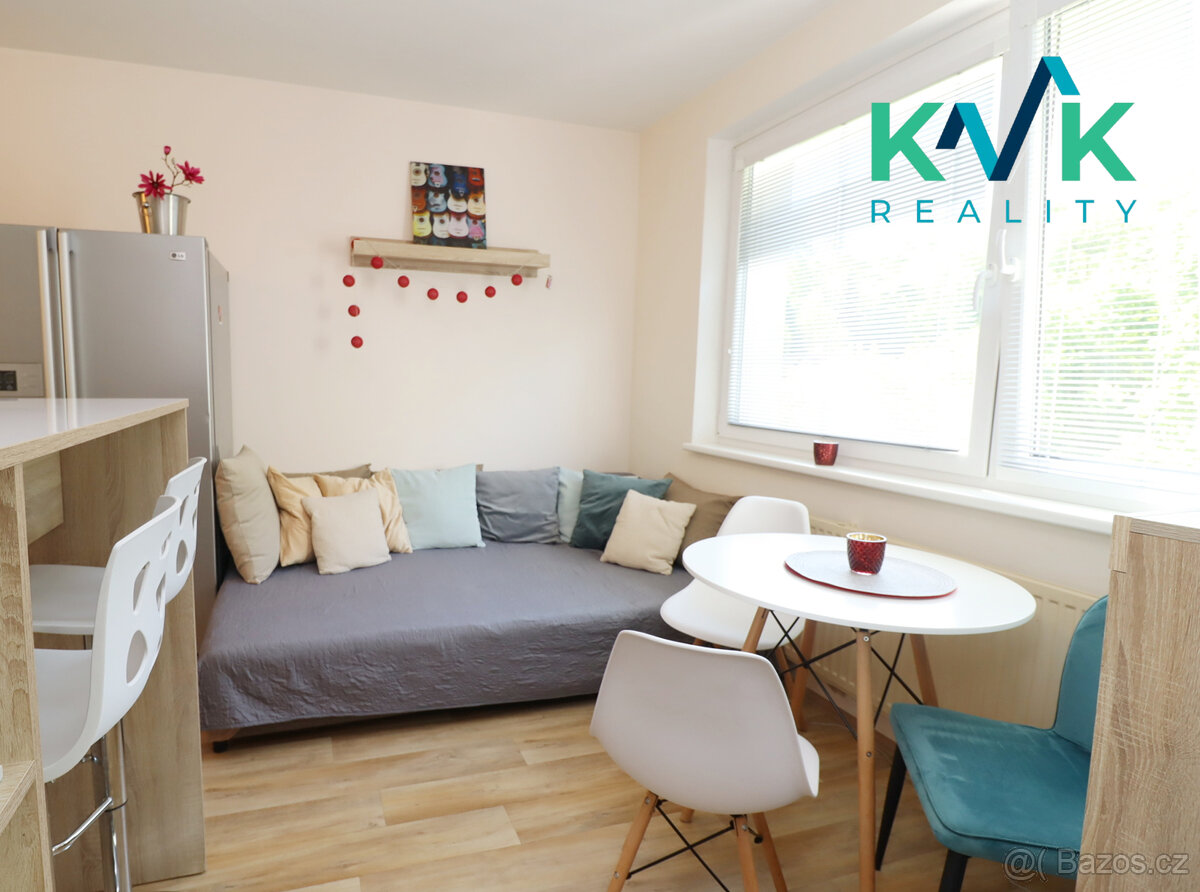 Prodej světlého bytu 1+1 po rekonstrukci – kompletně vybaven - 2