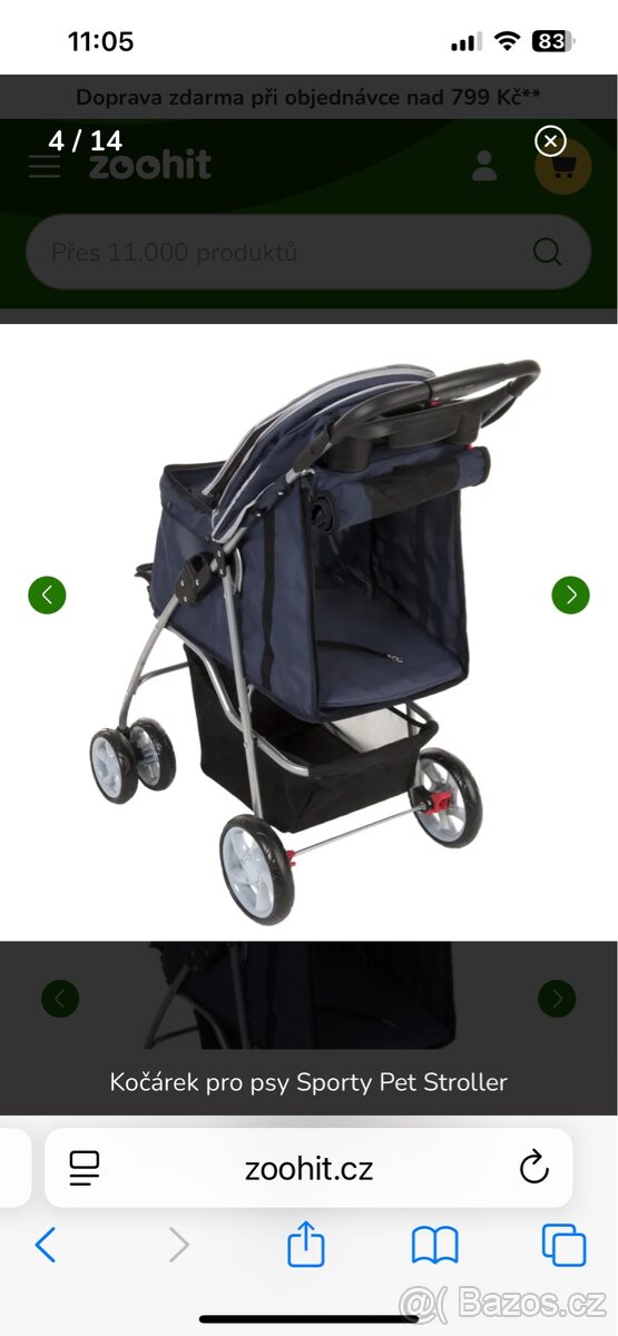 Kočárek pro psy - 2