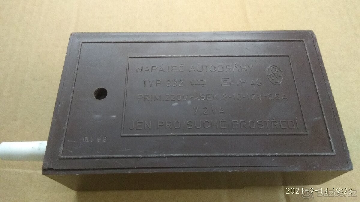 Ites napáječ autodráhy typ 332 - 2