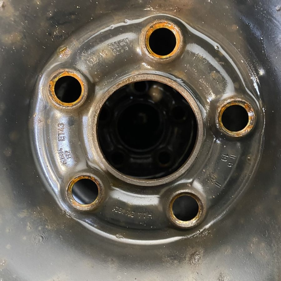 14" plechová kola – 5x100 – ŠKODA (VW, AUDI, SEAT) Disky: - 2