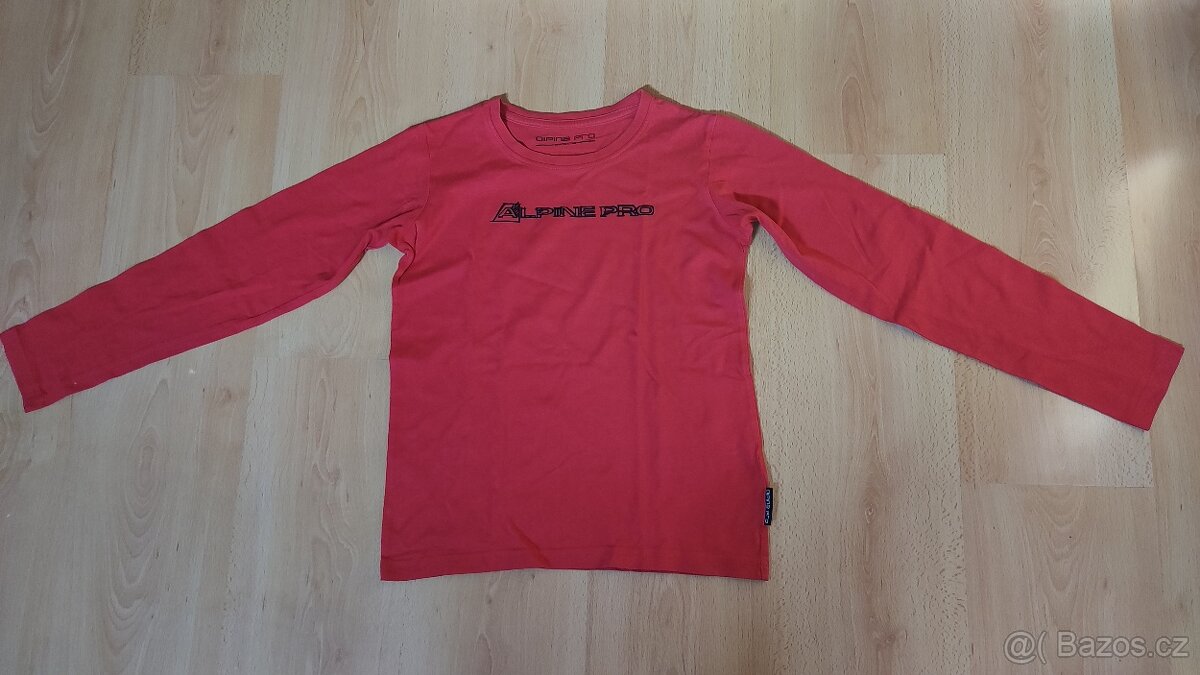 Dívčí tríčka 5x dlouhý rukáv 152/158 Alpine pro / Kugo - 2