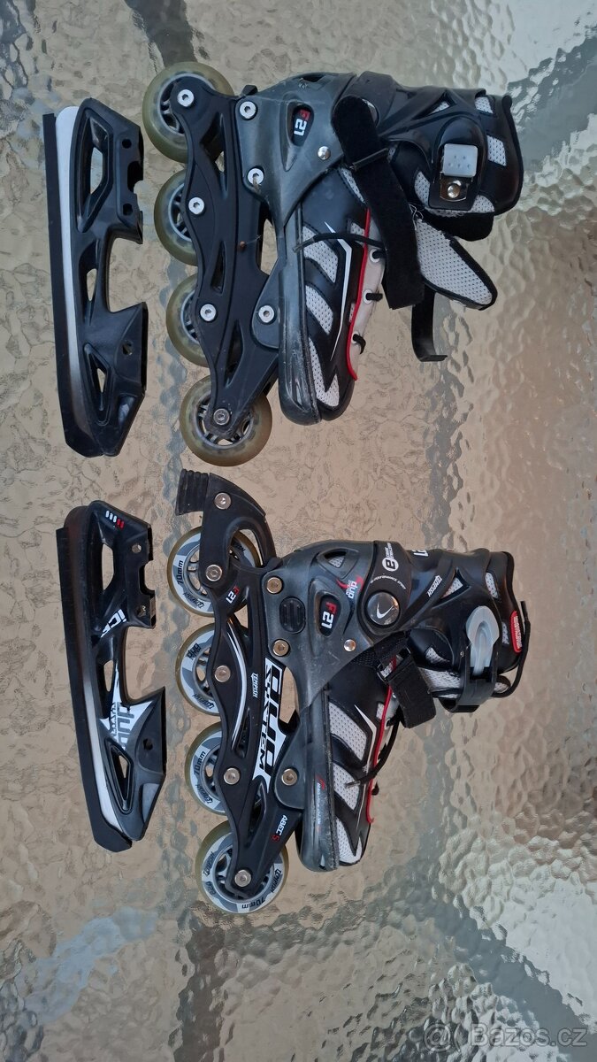 dětské rostoucí brusle Tempich velikost 32-36 - 2