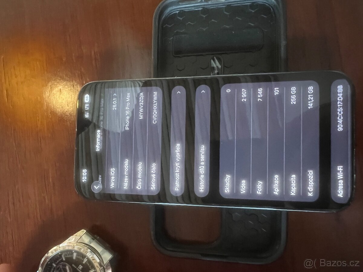 iPhone 16 Pro Max 256gb černý titan - 2