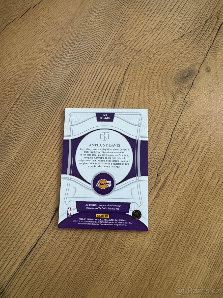 2022-2023 Panini National Treasures Treasured Threads Memora - 2