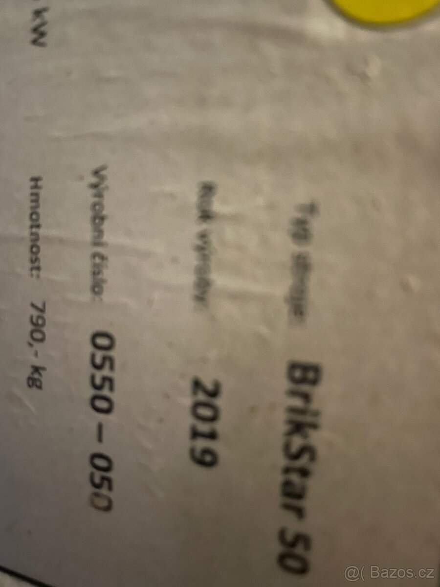 Briketovací lis Brikstar 50 – rok 2019, plně funkční - 2