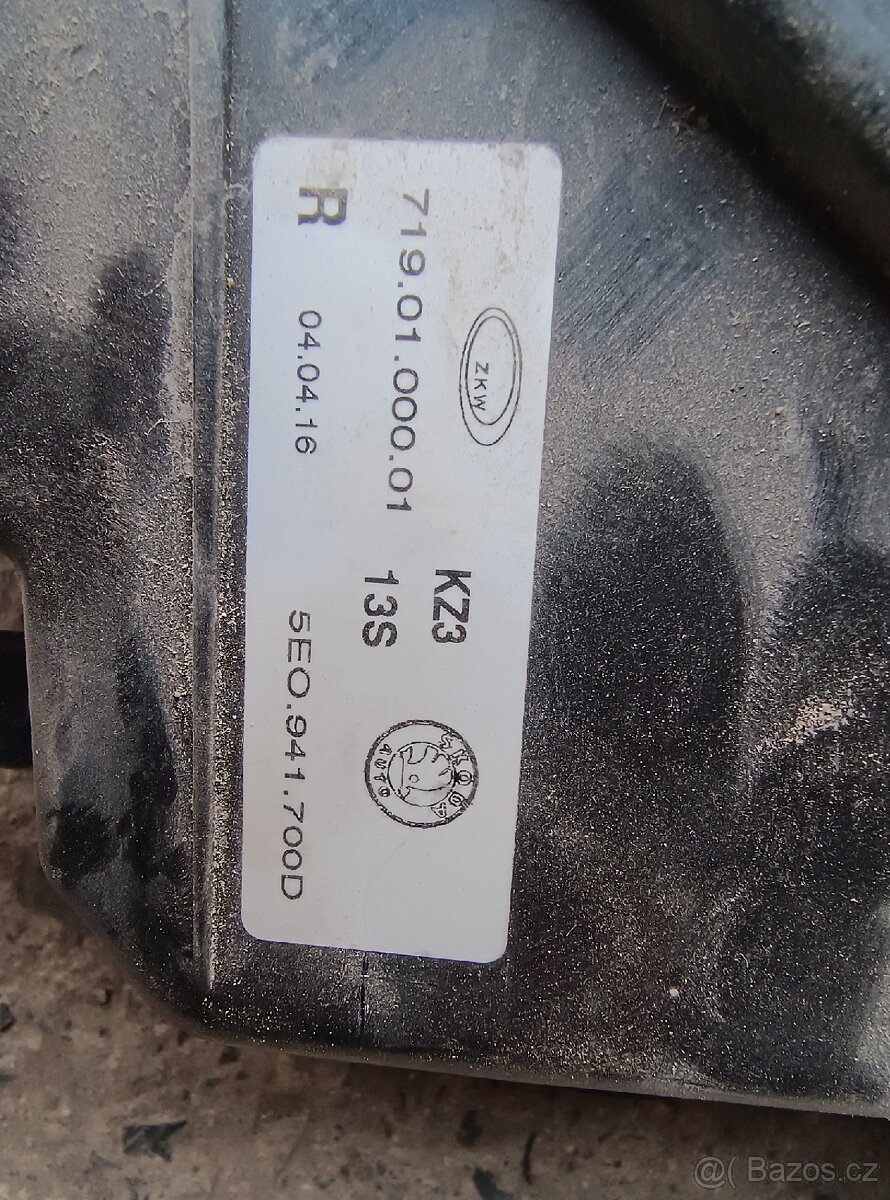 Škoda Octavia III PP mlhovka - 2